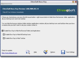EfreeSoft Boss Key