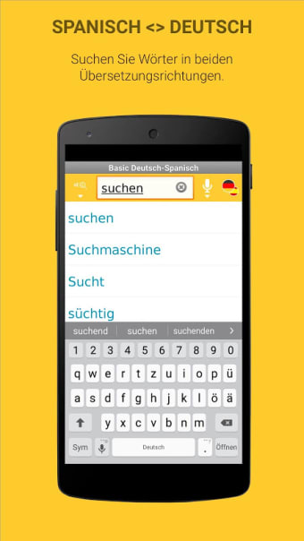 German - Spanish Translator Dictionary