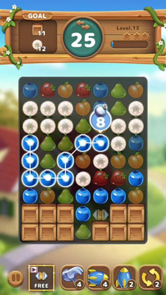 Fruits Garden : Link Puzzle