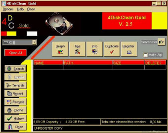 4DiskClean Gold