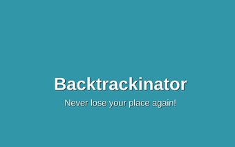 Backtrackinator