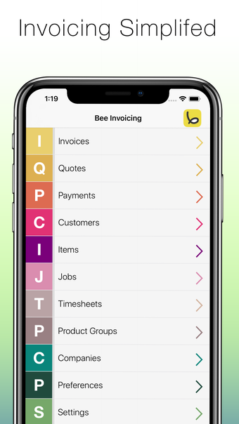 Bee Invoicing Mobile