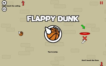 Basketball Flappy Game