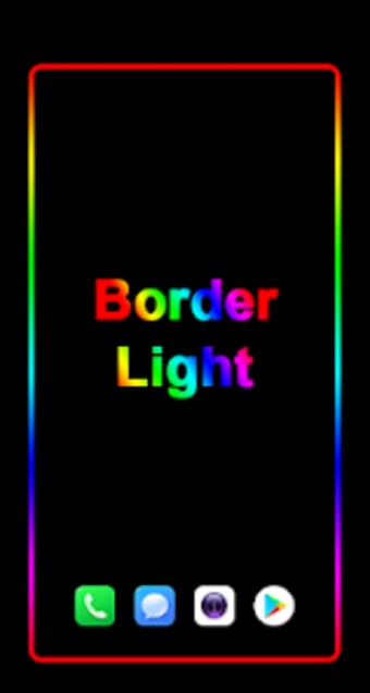 Borderlight live wallpaper