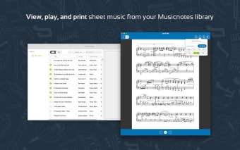 Musicnotes Sheet Music Player