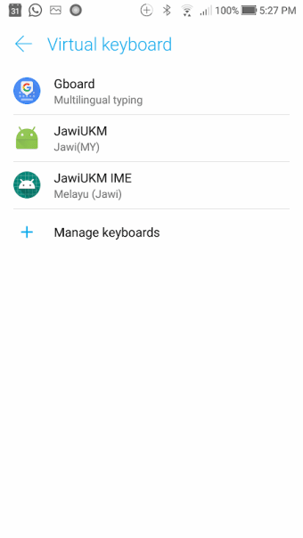 JawiUKM Jawi Keyboard for Android