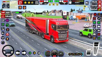 Real Truck Driving Truck Game