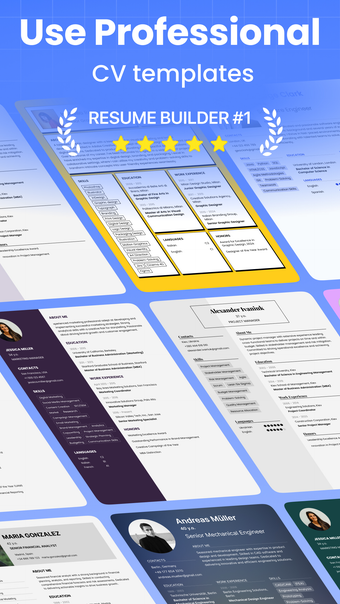 Resume Maker Pro - CV Editor