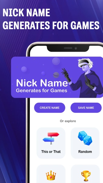 Nickname Generator for Gamers