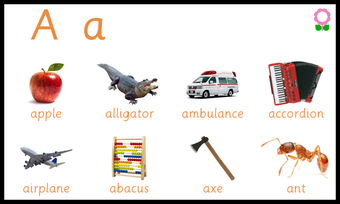 ABC Alphabets Vocabulary & Words Learning for Kids