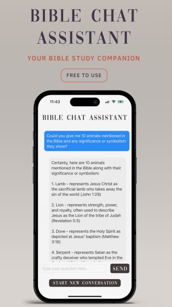Bible Chat Assistant