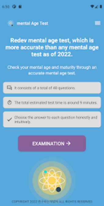 2022 Mental Age Test