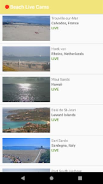 Beach Live Cams