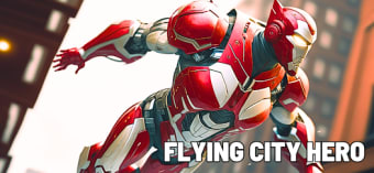 Super hero Flying iron jet man