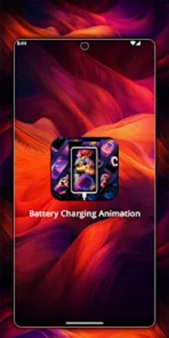Animated Battery Charging App
