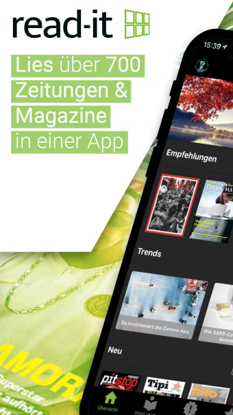 read-it: Zeitungen  Magazine