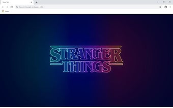 Stranger Things Wallpapers and New Tab