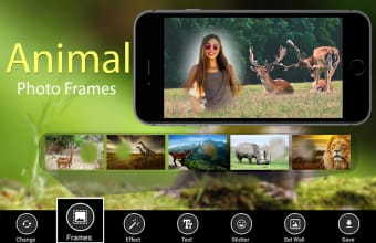 Animal Photo Frames - Wild Animal Photo Editor