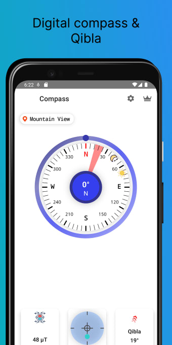 Digital Compass  Qibla