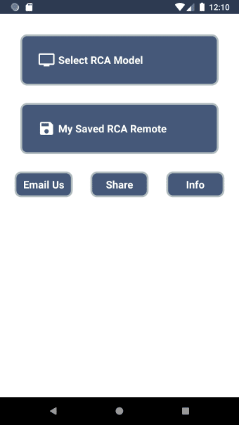 RCA TV Remote