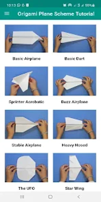 Origami Plane Scheme Tutorial