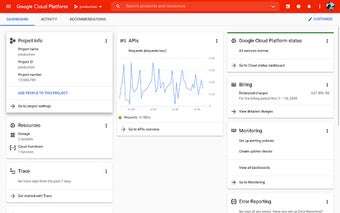 Google Cloud Console Color Changer