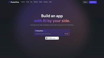 FlutterFlow AI Gen