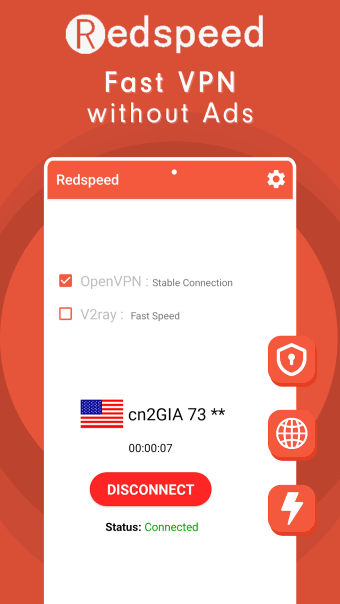 Redspeed VPN Easy Low Ping VPN