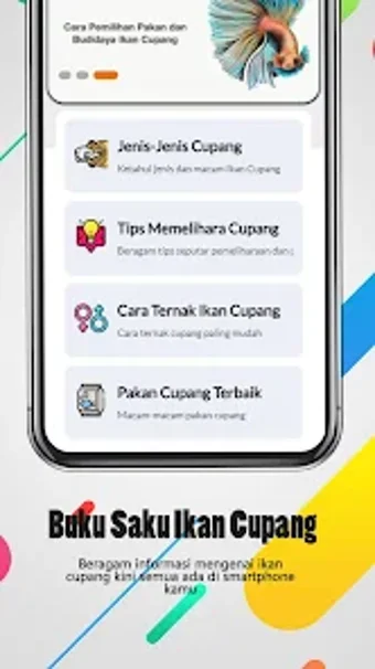 Buku Saku Ikan Cupang