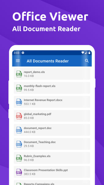 All Document Reader: PDF Word