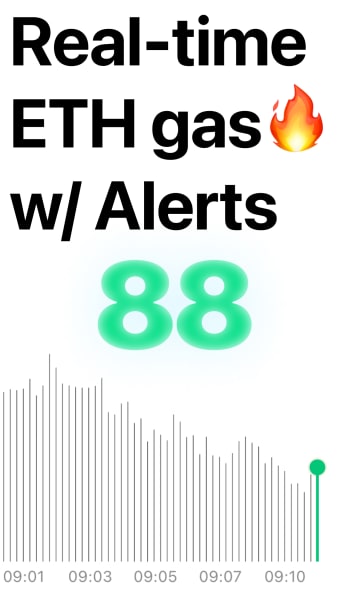 GAS ALERT Ethereum Gas Tracker