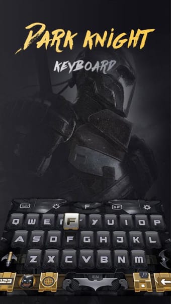 Dark Knight Keyboard Theme