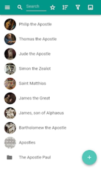 The apostles