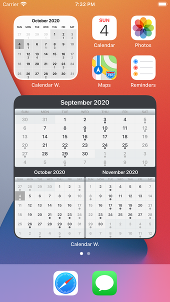 Calendar Widget