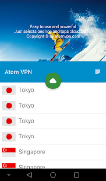 Atom VPN 100 free