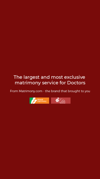 Doctors Matrimony - Exclusive Doctors Marriage App