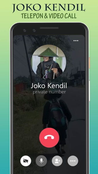 Video Call Dengan Joko Kendil