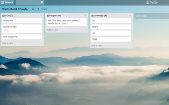 Trello Card Counter