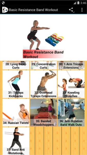 Basic Resistance Band Workout