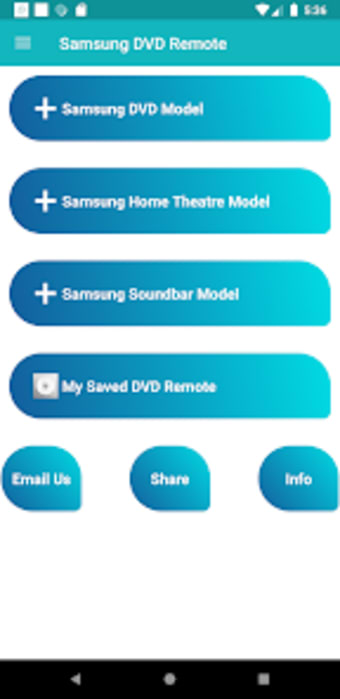 Samsung DVD Remote