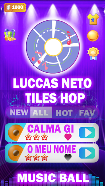 Jogos Luccas Neto Tiles Hop