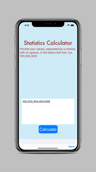 Statistics Calculator - Basic