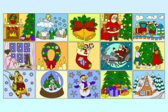Color by Numbers - Christmas +