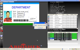 Abhishek Multi Function ID Card Designer
