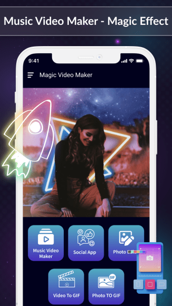 Magic Video Maker:MusicEffect