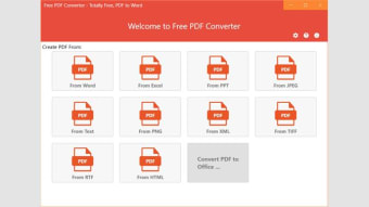 Free PDF Converter - Totally Free