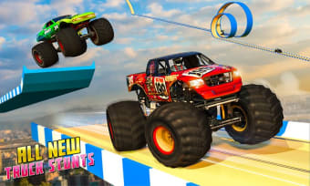 Monster Truck Race Car Game 3d