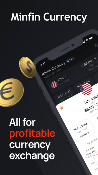 Minfin: currency exchange rate