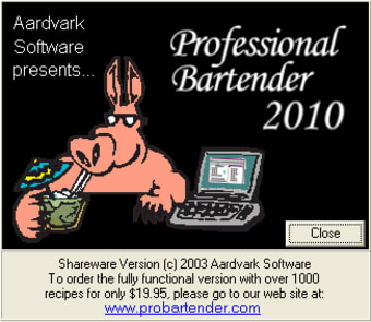 Professional Bartender