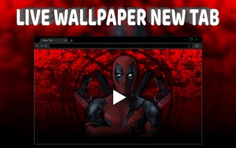 Deadpool Live Wallpaper New Tab